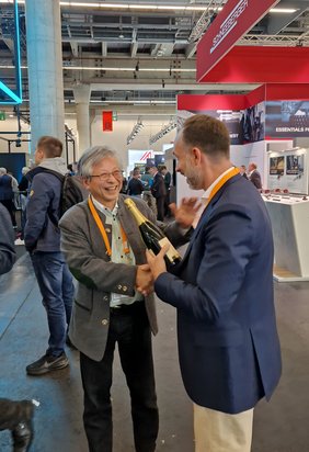 Gratulation von Sintokogio